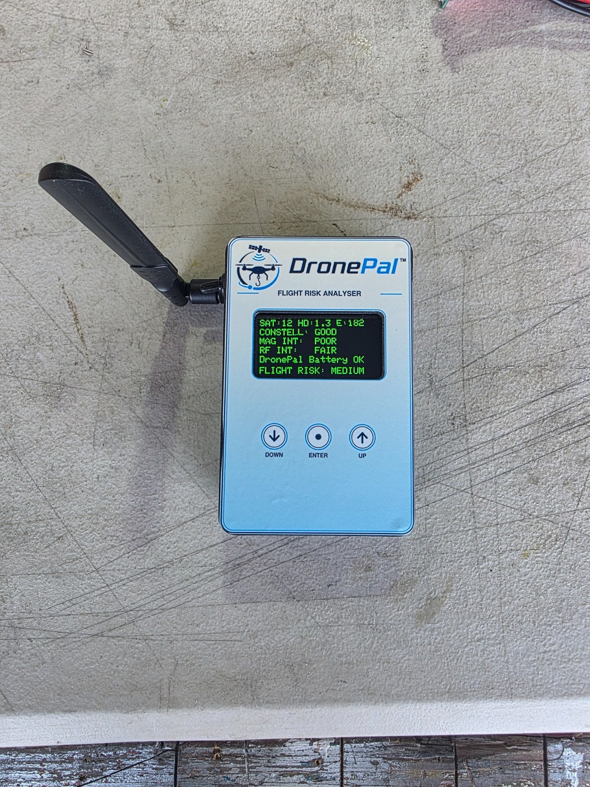 Complete DronePal Flight Risk Analyser with antenna